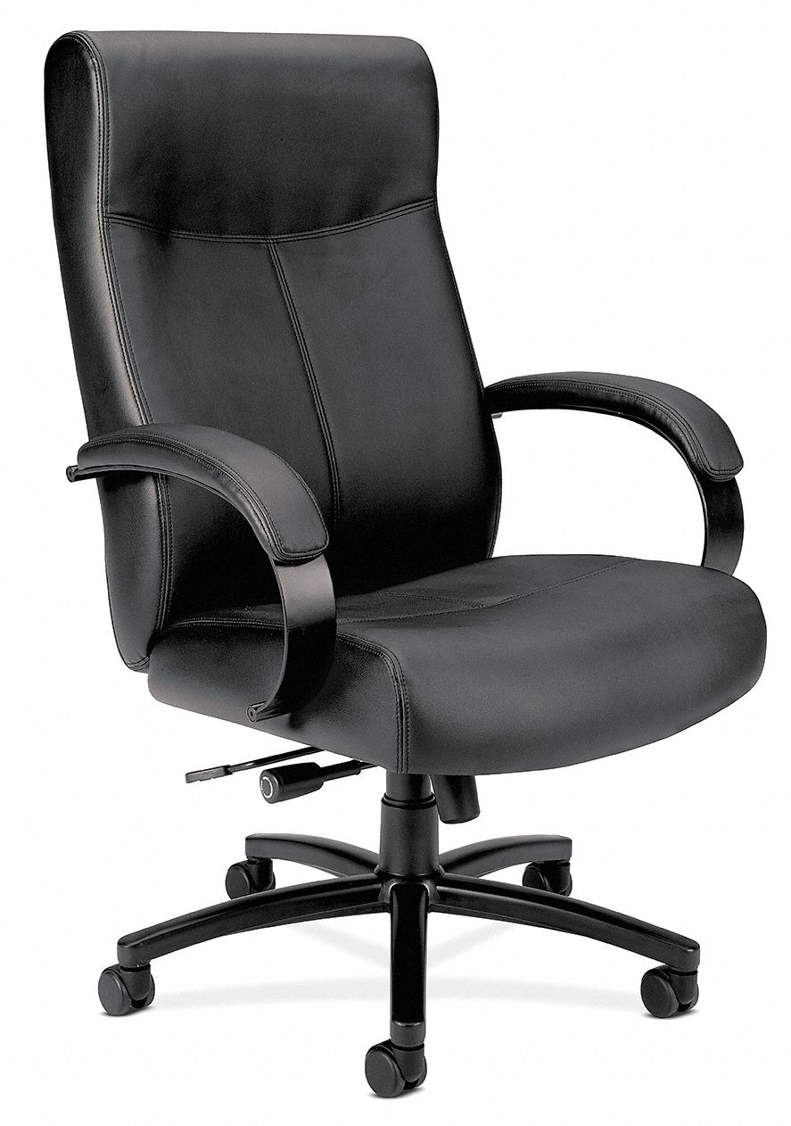 Executive / Highback Chair, 450 lb., Black