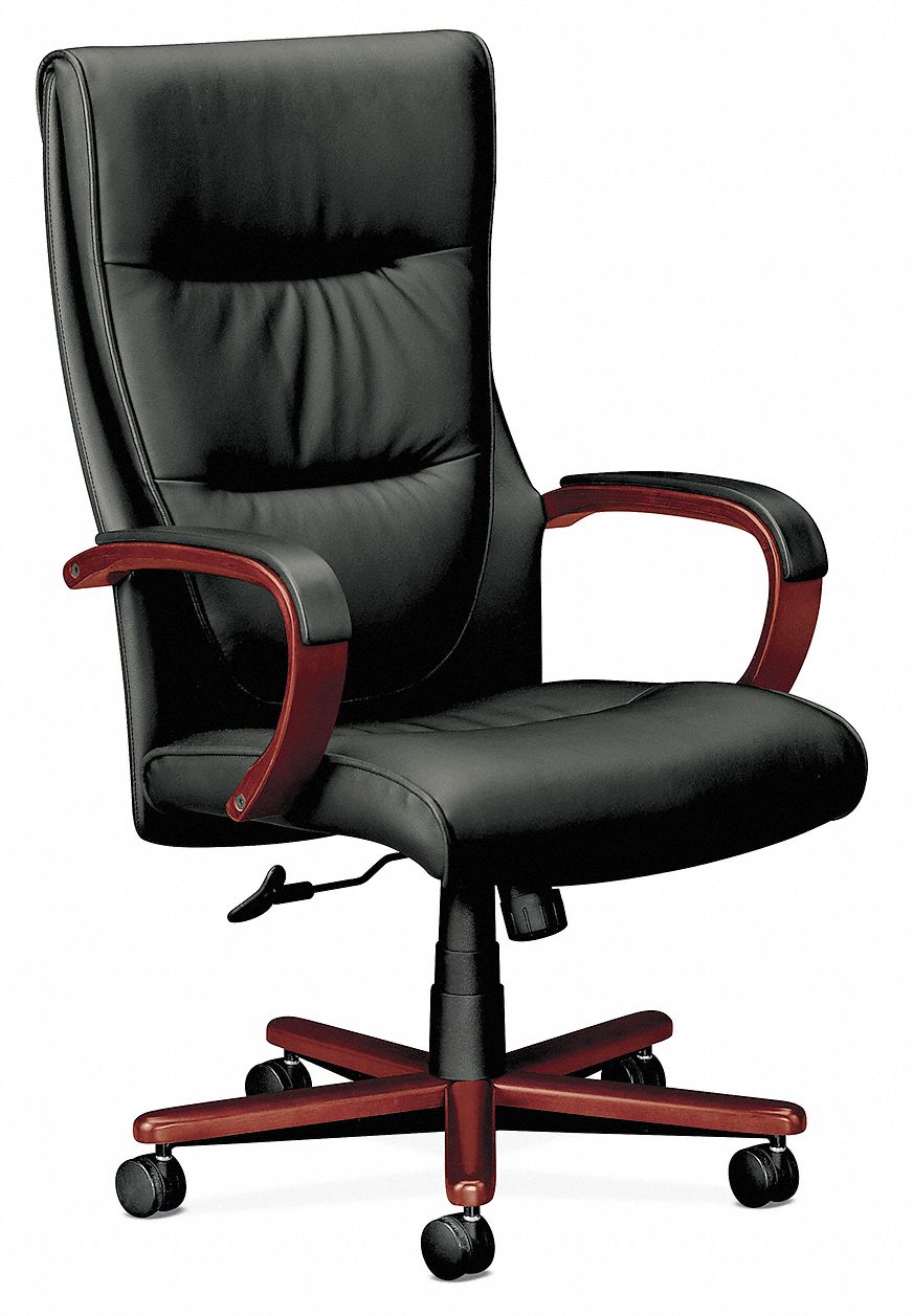 Executive / Highback Chair, 250 lb., Black
