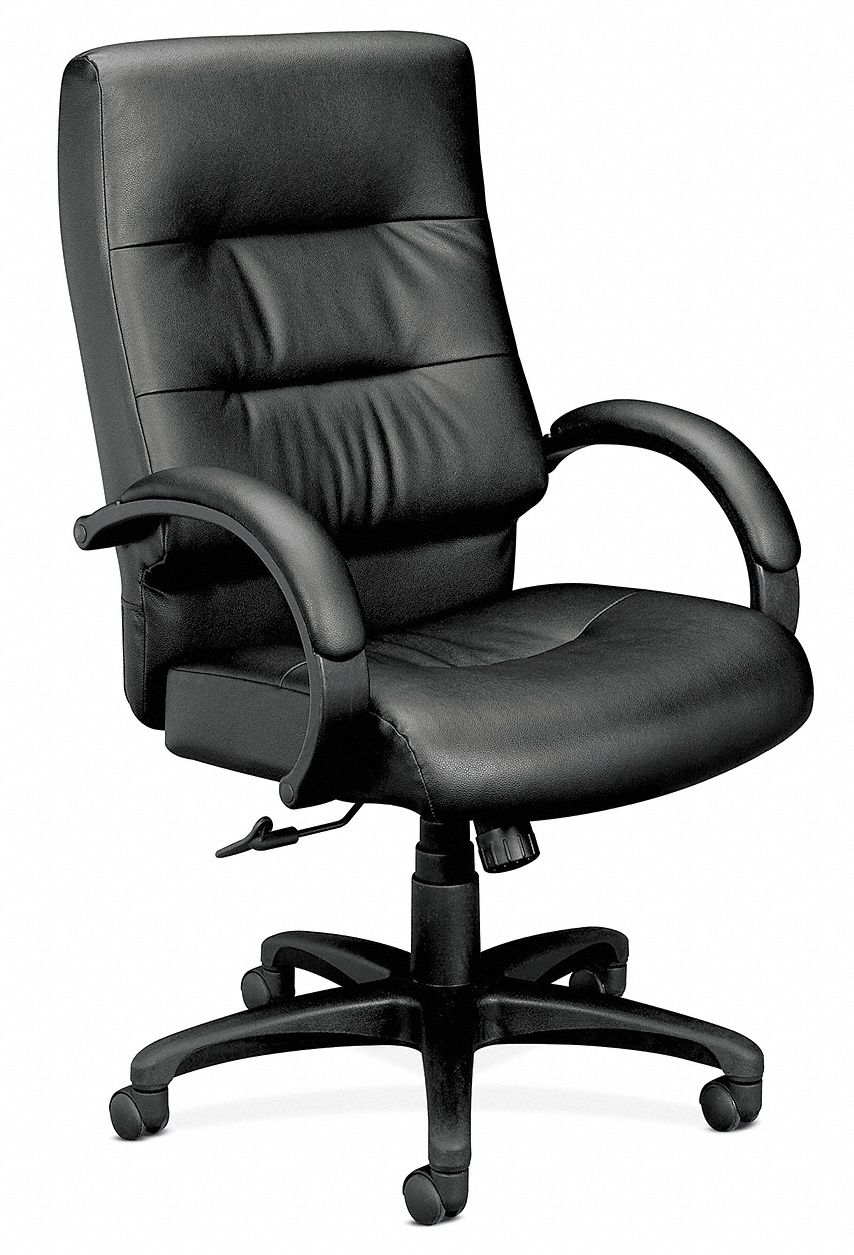 Executive / Highback Chair, 250 lb., Black