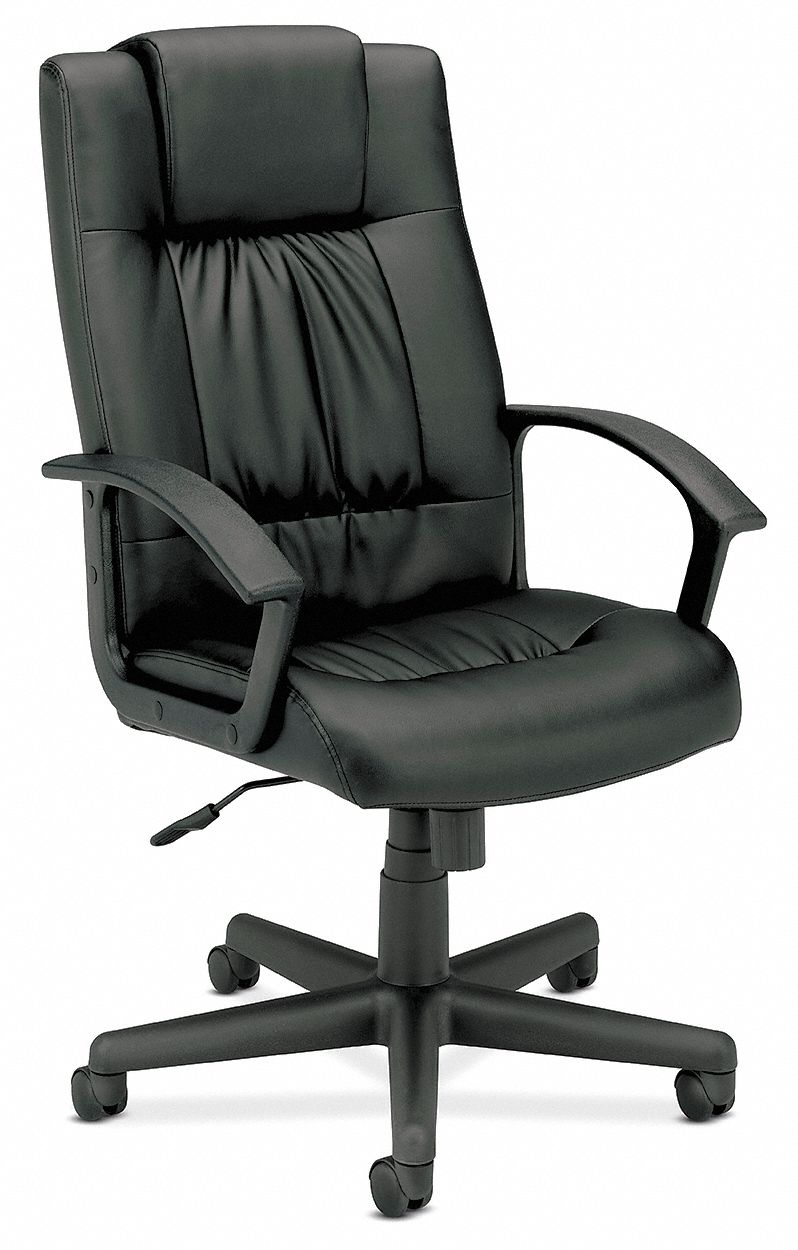 Executive / Highback Chair, 250 lb., Black