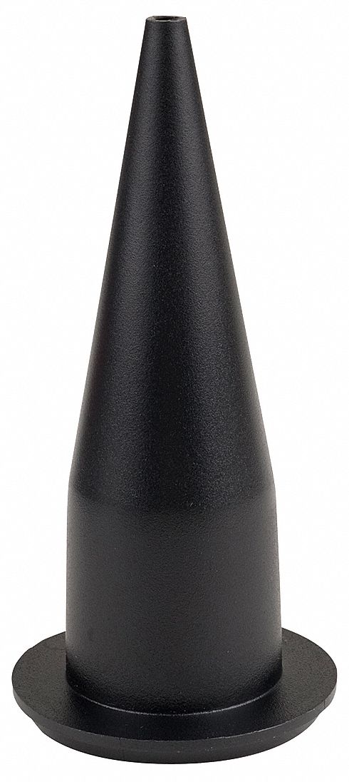 Caulk Gun Nozzle, Black