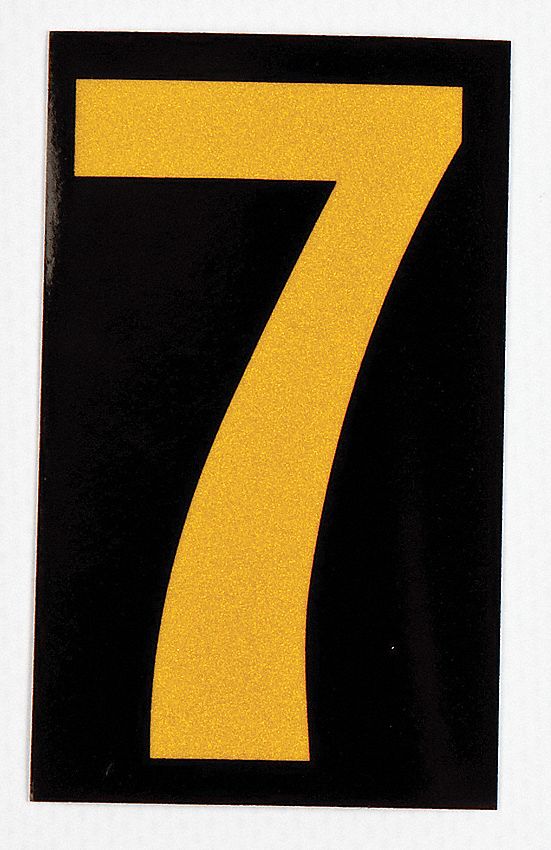 Reflective Numbers And Letters, 7, PK 25