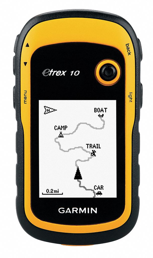 Handheld GPS, Monochrome Display, 2.2 In