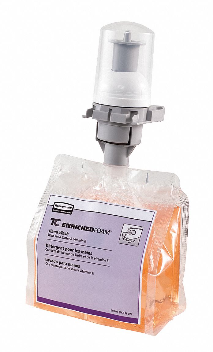 Foam Soap Refill, Size 1300mL, Peach, PK 3