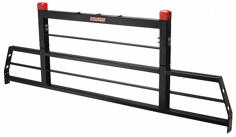 Heavy Duty Cab Protector, Black, Stl, 71 In