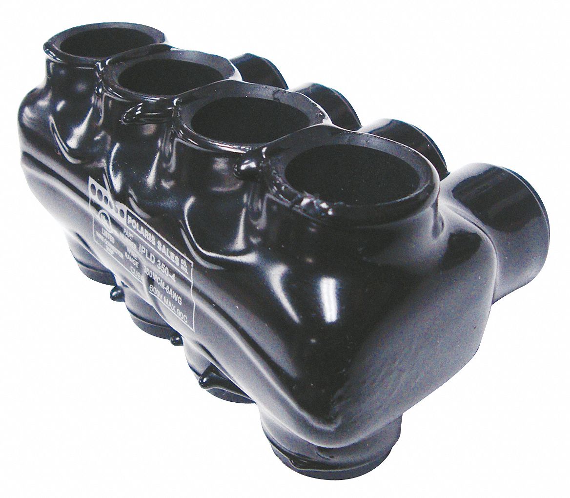 Insulated Connector, Multi-Tap, 350-6 AWG