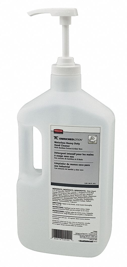 Waterless Lotion Hand Cleaner, Refil, PK 4