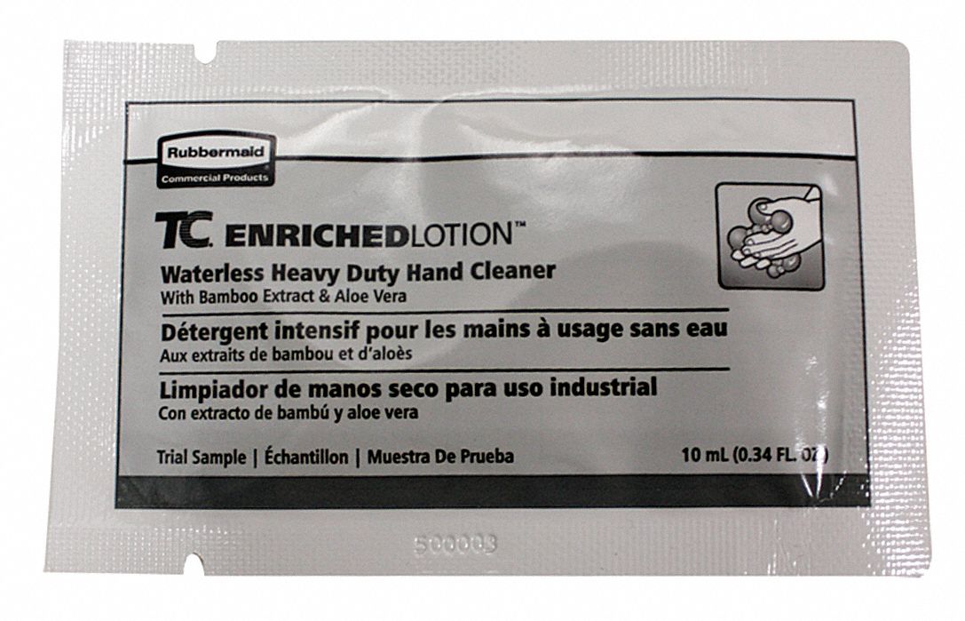 Waterless Lotion Hand Cleaner, PK 50