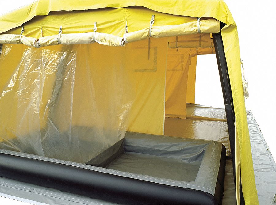 Tent, Decontamination, 25.6x16.3x9.3 Ft.