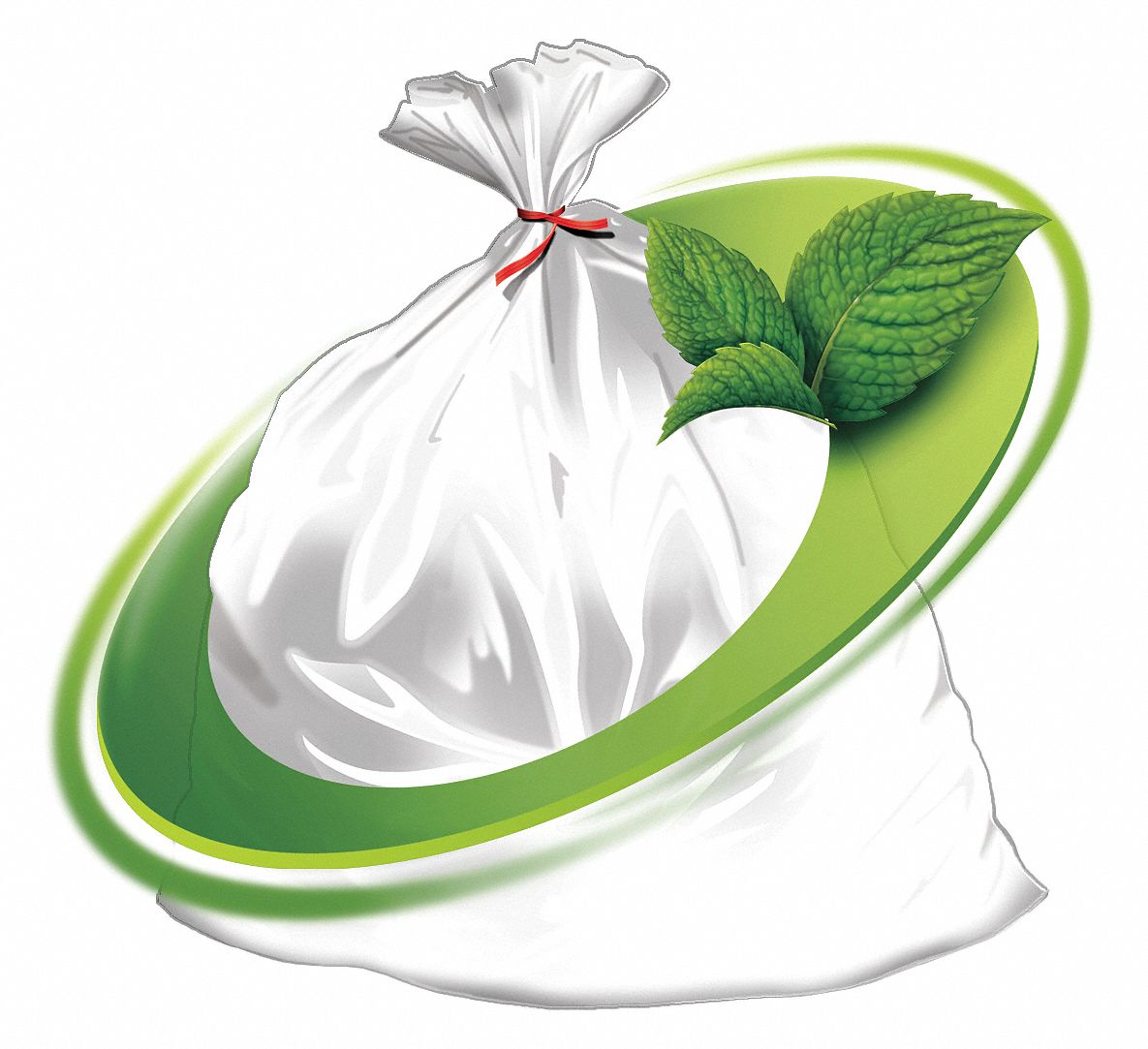 Rodent Repellent Trash Bag, 55 Gal., PK100
