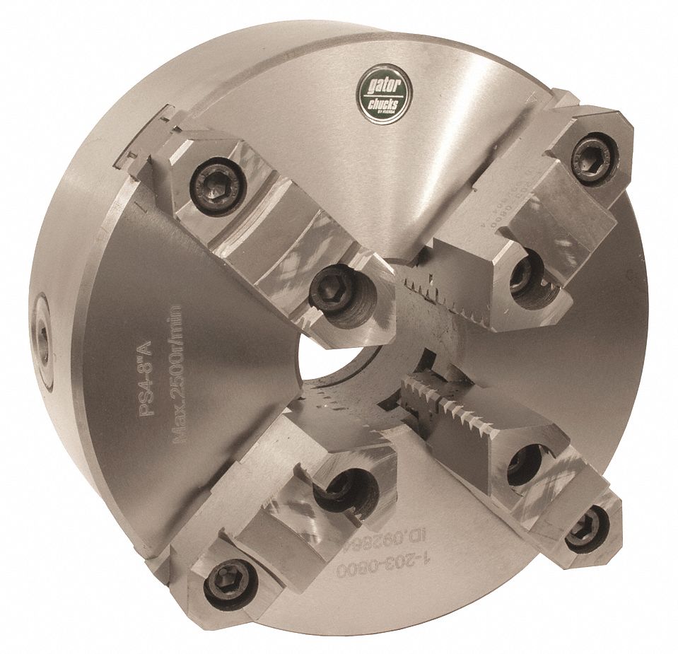 Machine Chuck, Scroll, 6.25, Adaptor Req
