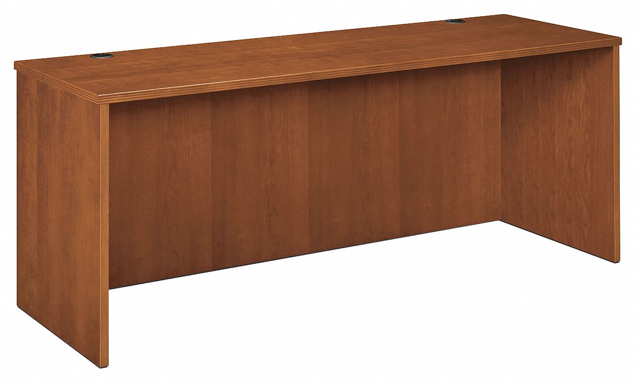 Desk, 24 In.D, Bourbon Cherry
