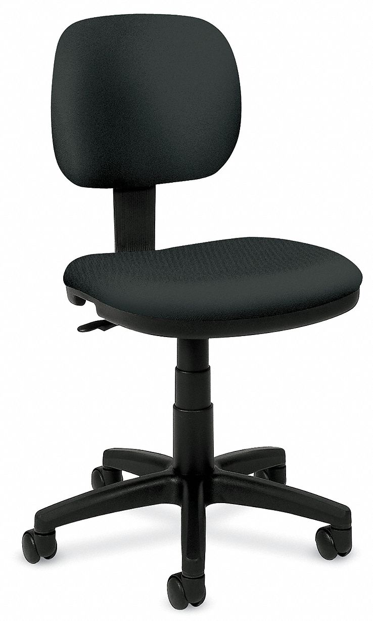 Work / Task Chair, 250 lb., Charcoal