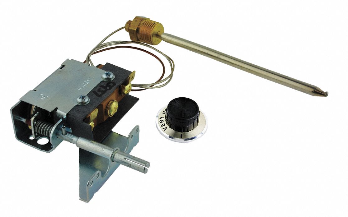 Repl Thermostat, Electric, For 6E769, 6E770