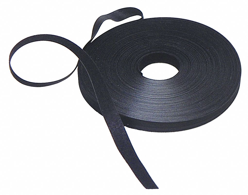 Velcro Tape, 1/2in, Black