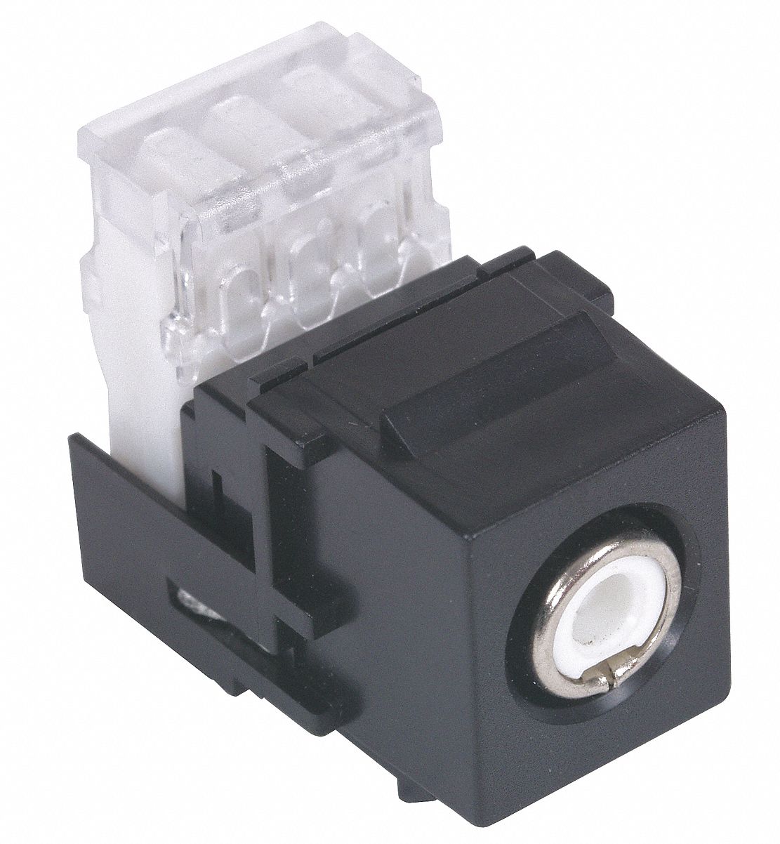 RCA 110 AV Connector, Punch Down, White