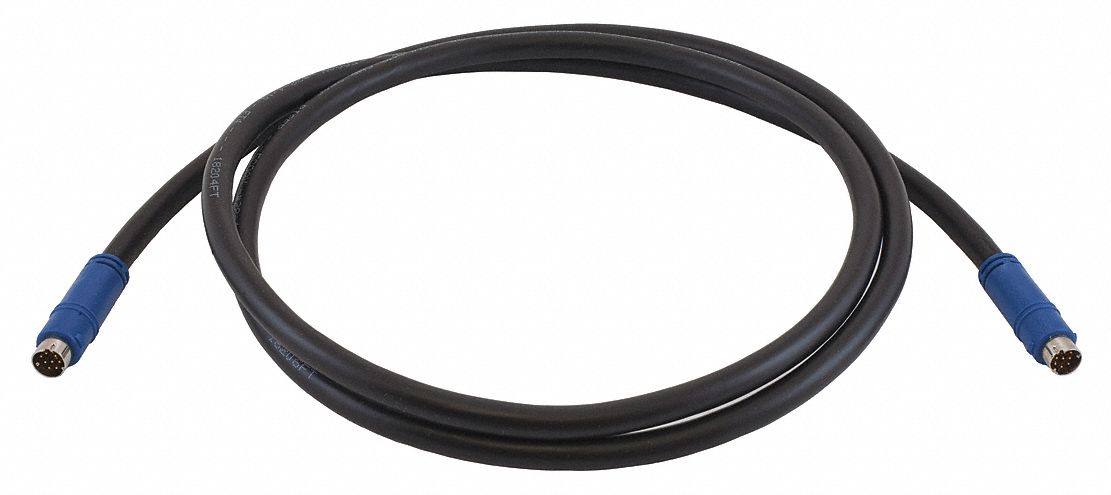 AV Cable, 8Pin, Blk, 25 Ft