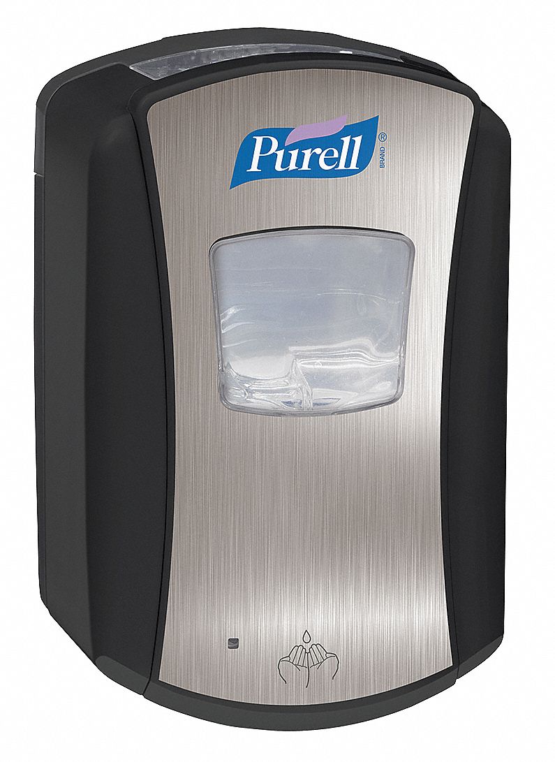 Dispenser, 700mL, Touch Free, Chrome/Blk