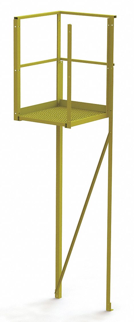 Crossover Platform, 92 In. H, Perforated