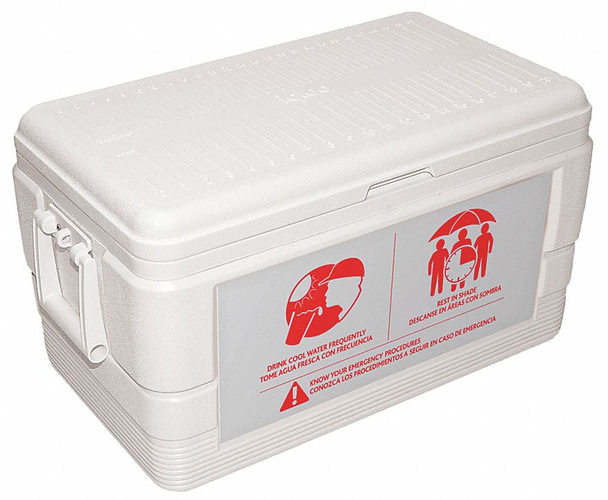 Chest Cooler, Legend, 48 qt., White