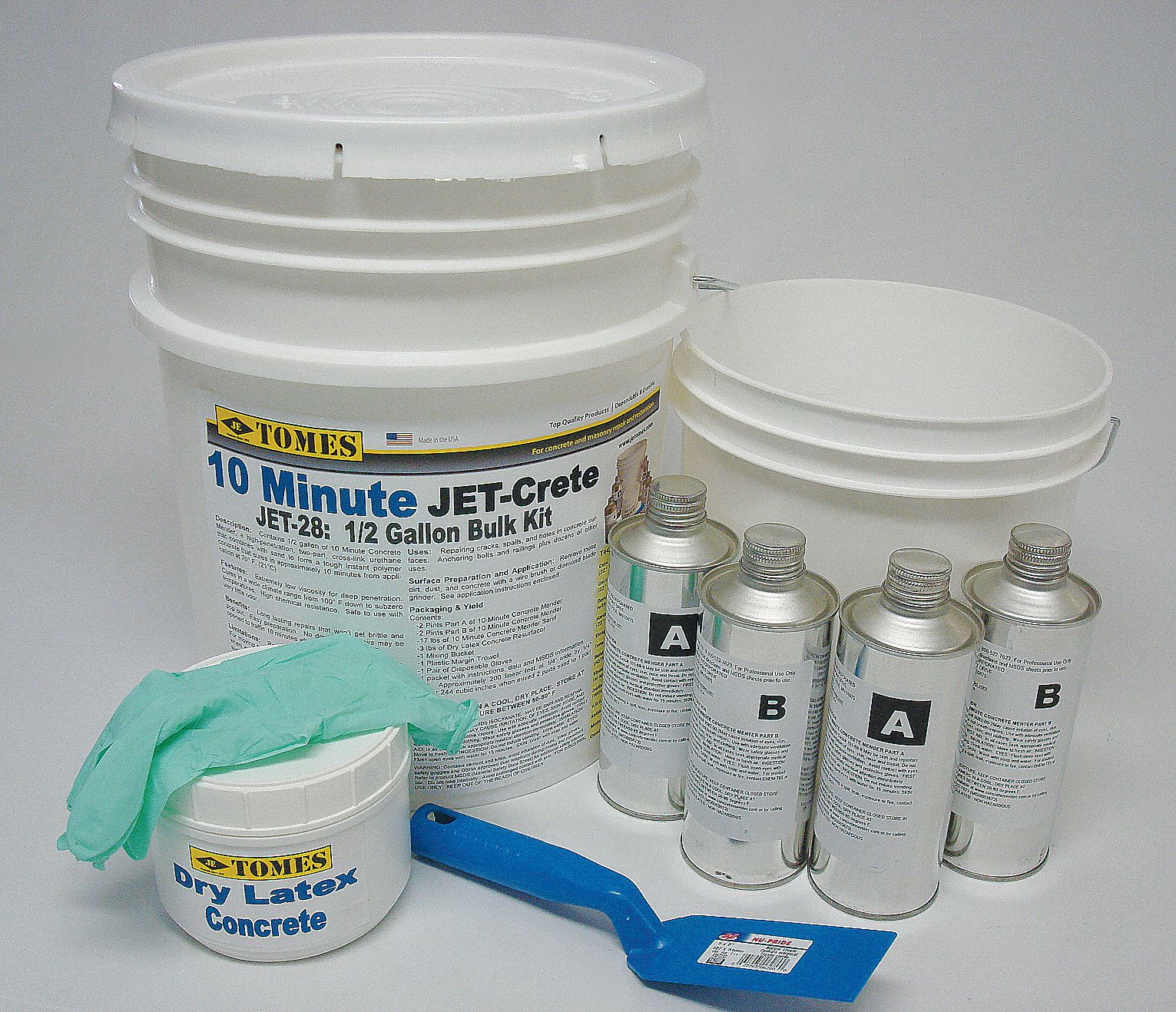 Urethane, Concrete Mix, 5 Gal, Bulk Kit