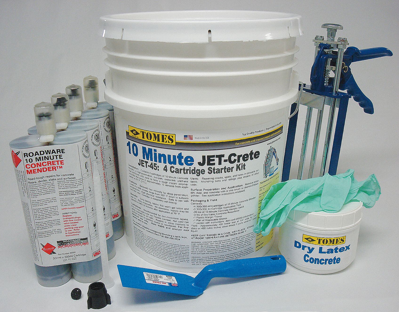 Urethane, Concrete Mix, Starter Kit