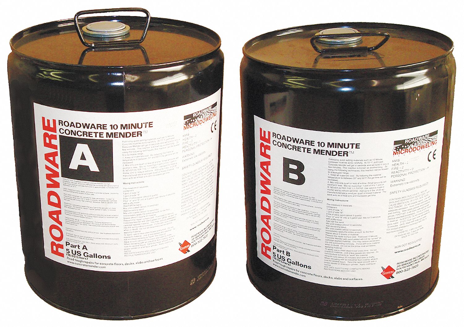Urethane, Concrete Mix, 10 Gal, Bulk Kit