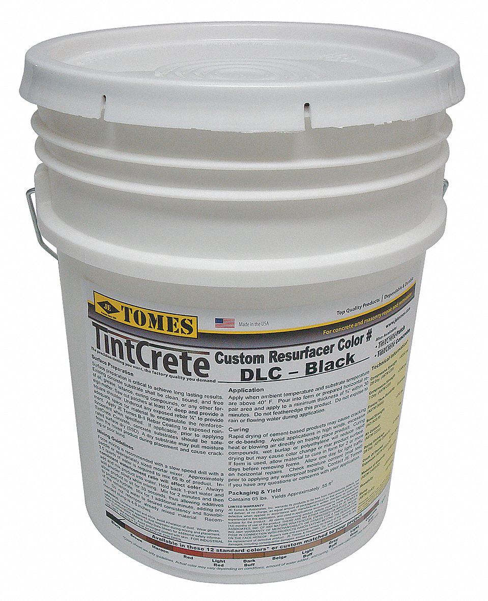 Tinted, Concrete Resurfacer, Black