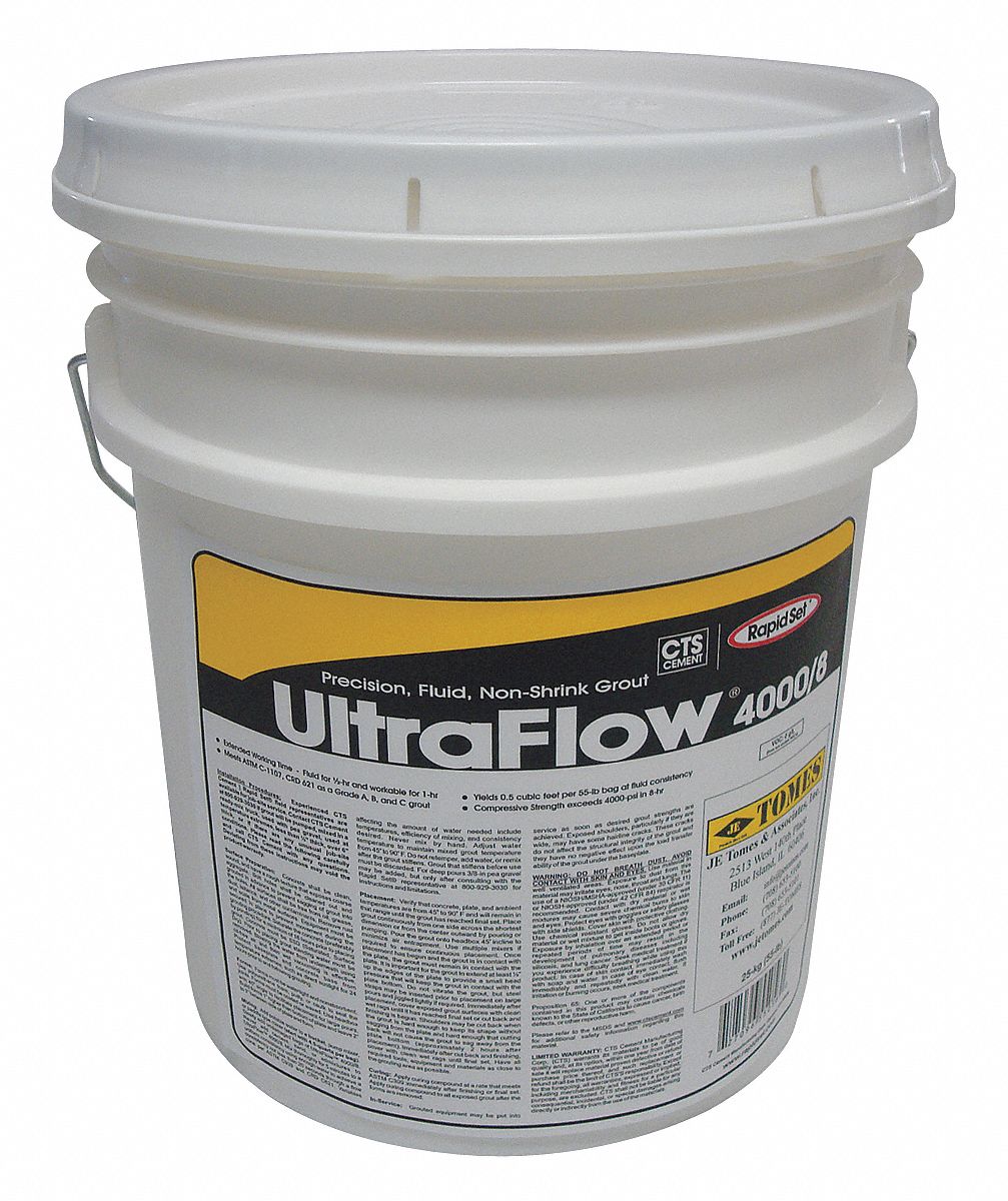 High Strength, Flowable Grout