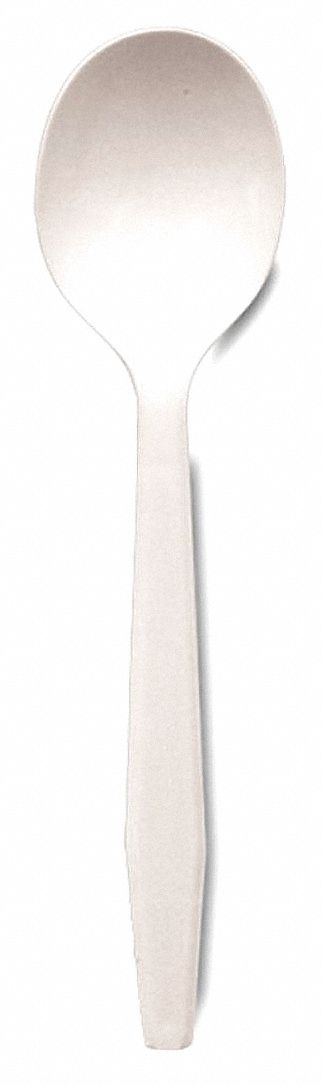 Soup Spoon, White, PK 1000