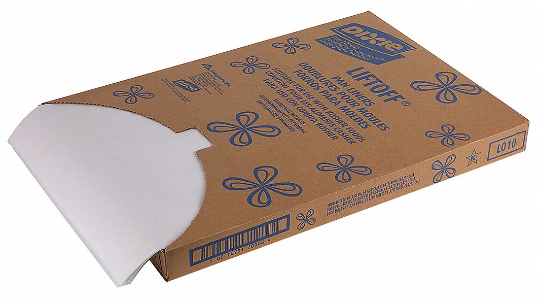 Pan Liner, Paper, 16-3/4 In.W, PK 1000