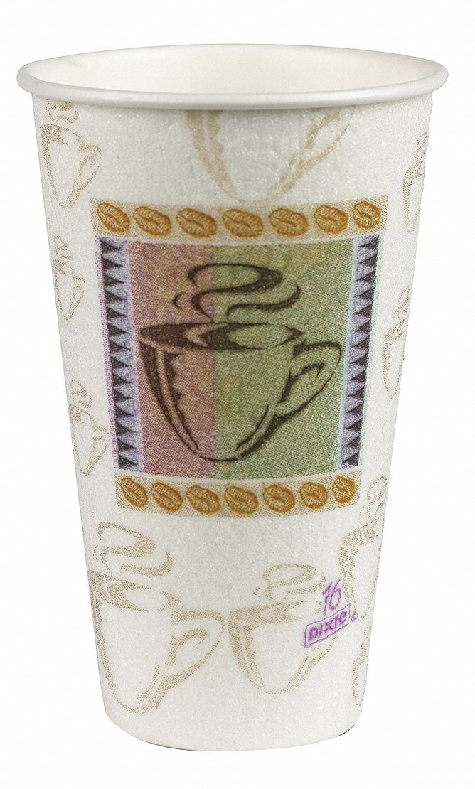 Insulated Hot Cup, 16 oz., PK 1000