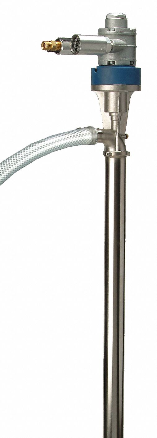 Air Operated Drum Pump, 1/2 HP, 212 Deg F