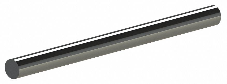 Round Blank, Dia. 3/8 In, Length 2-1/2 In