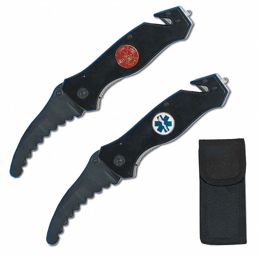 Emergency Knife, Medical Logo