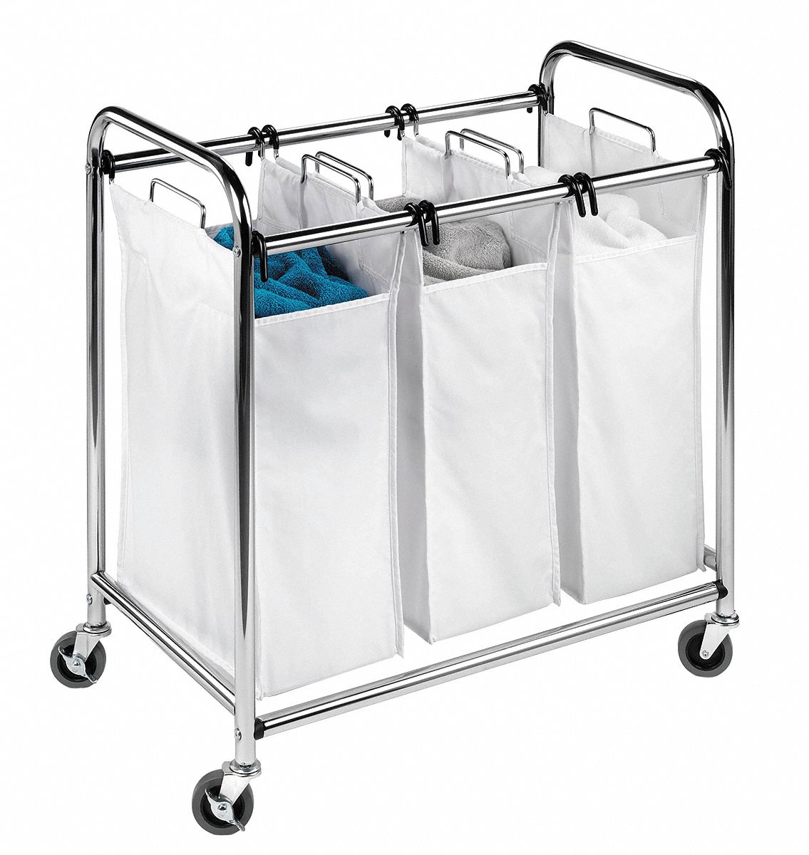 Laundry Sorter, 3-Compartment