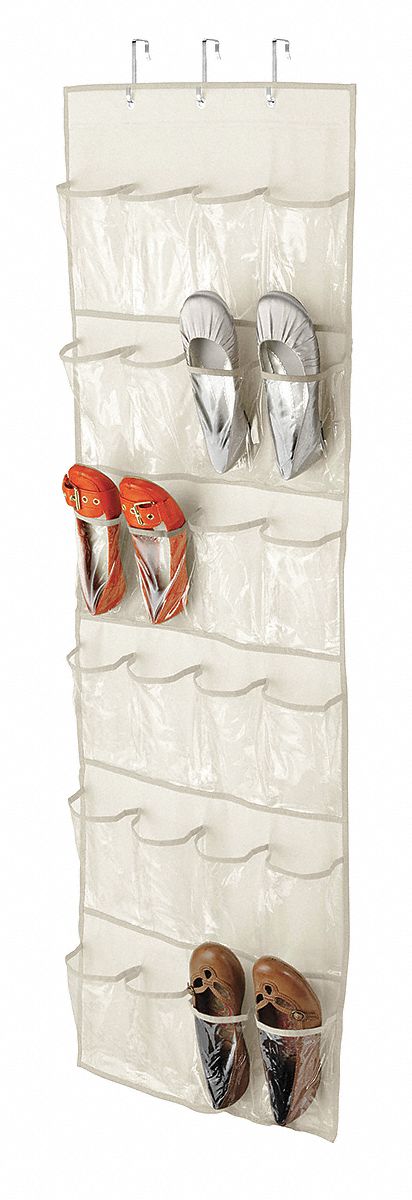 Over-the-Door Shoe Organizer, 12 Pair