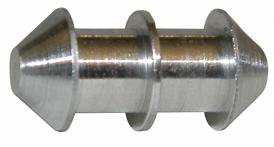 Round Belt Connector, Dia. 5/8 In, PK 15