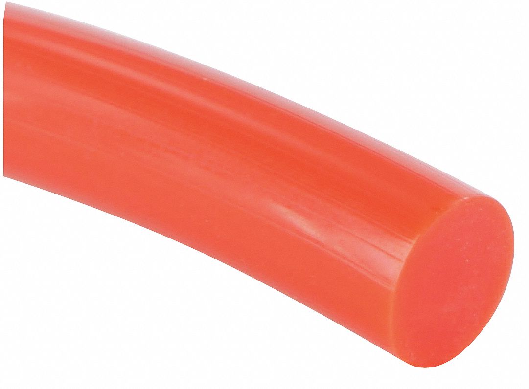 Round Belt, Solid, Dia. 3/32 In, 100 ft