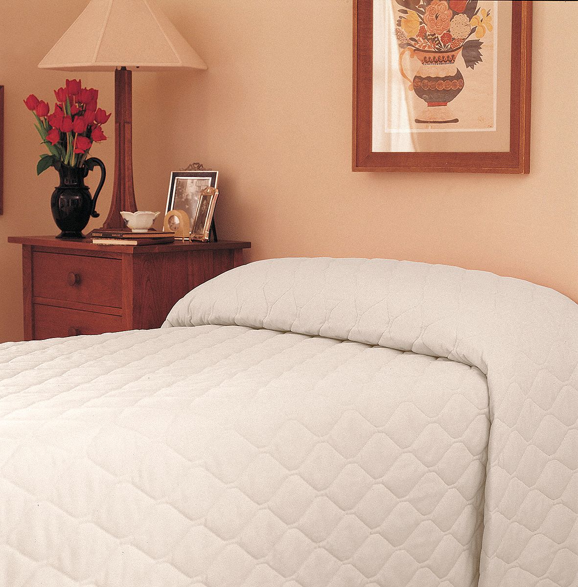 Bedspread, Full, Bone