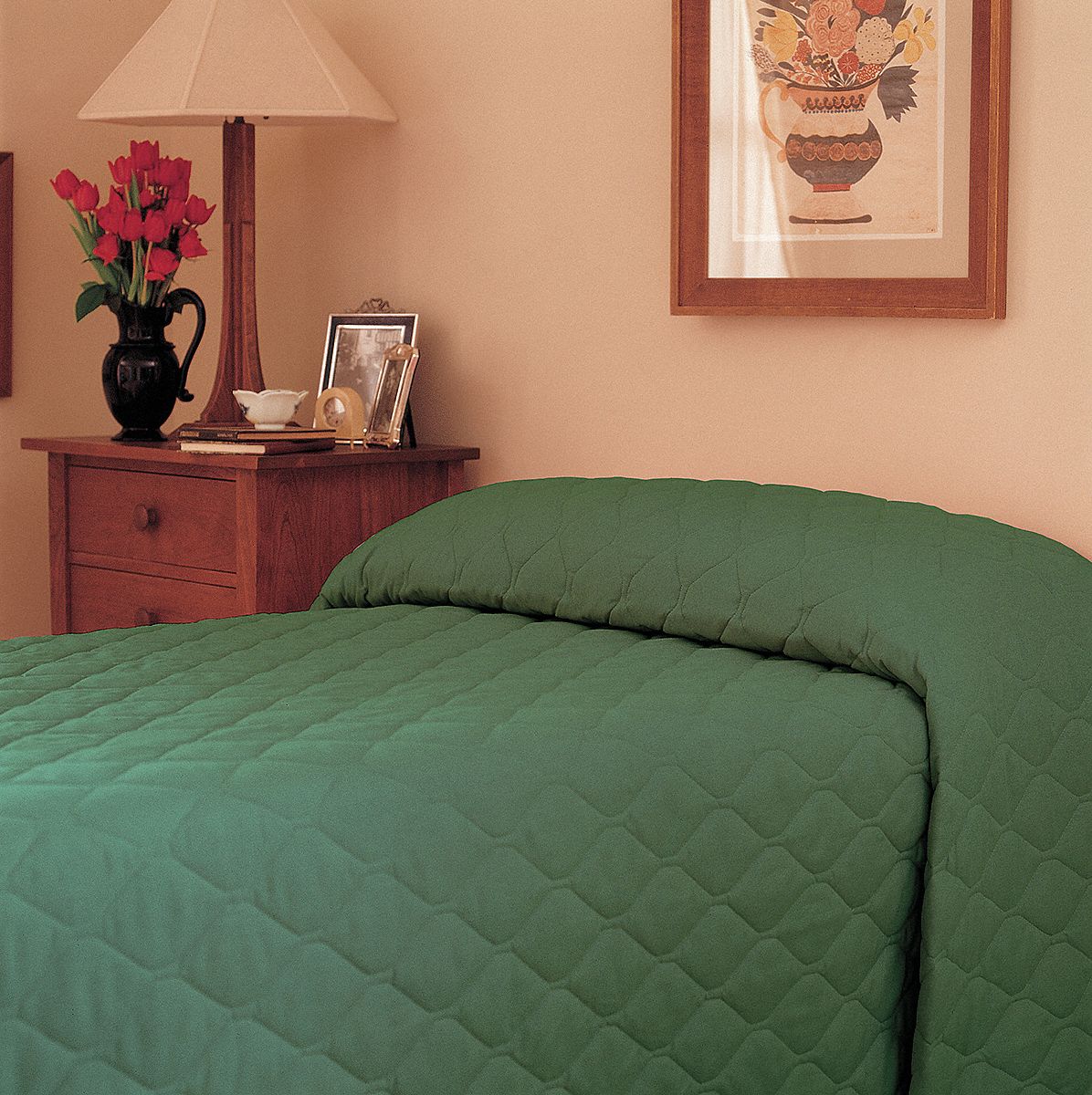Bedspread, Twin, Forest Green