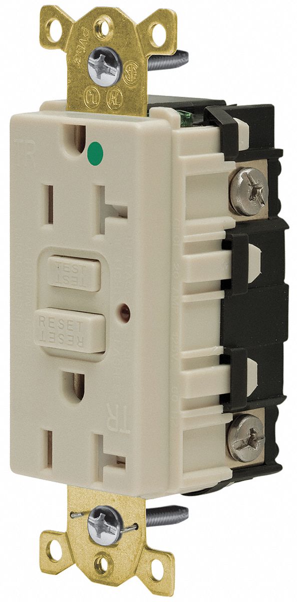 Receptacle, 20 Amp, Ivory