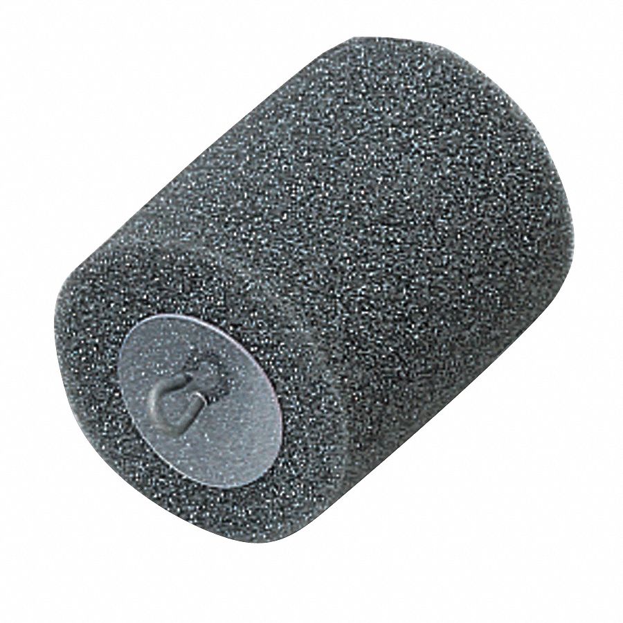 Foam Conduit Piston, 2-1/2 In, Grey, Pk 5
