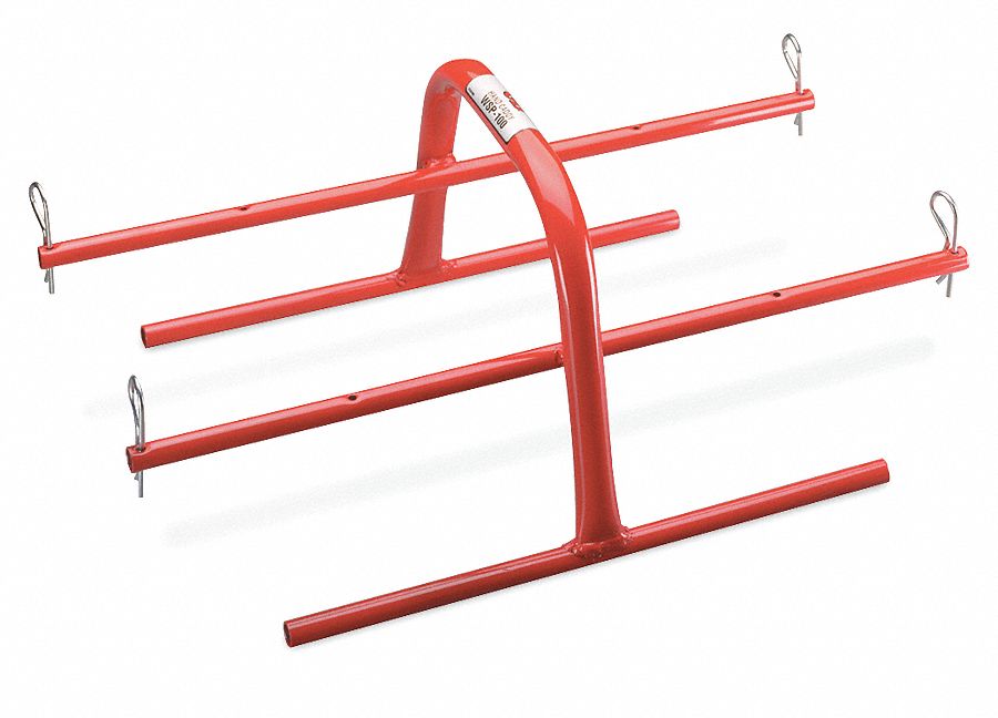 Wire Spool Hand Caddy, 4 Spindles, Steel