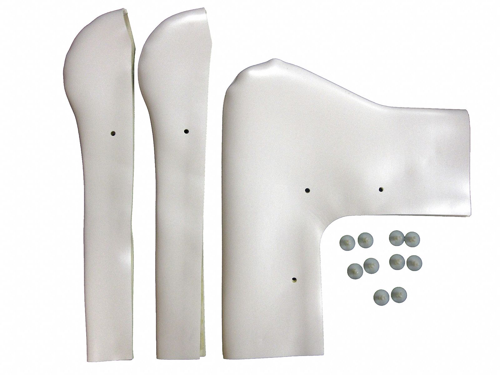 Undersink Pipe Guard, Vinly PVC, White