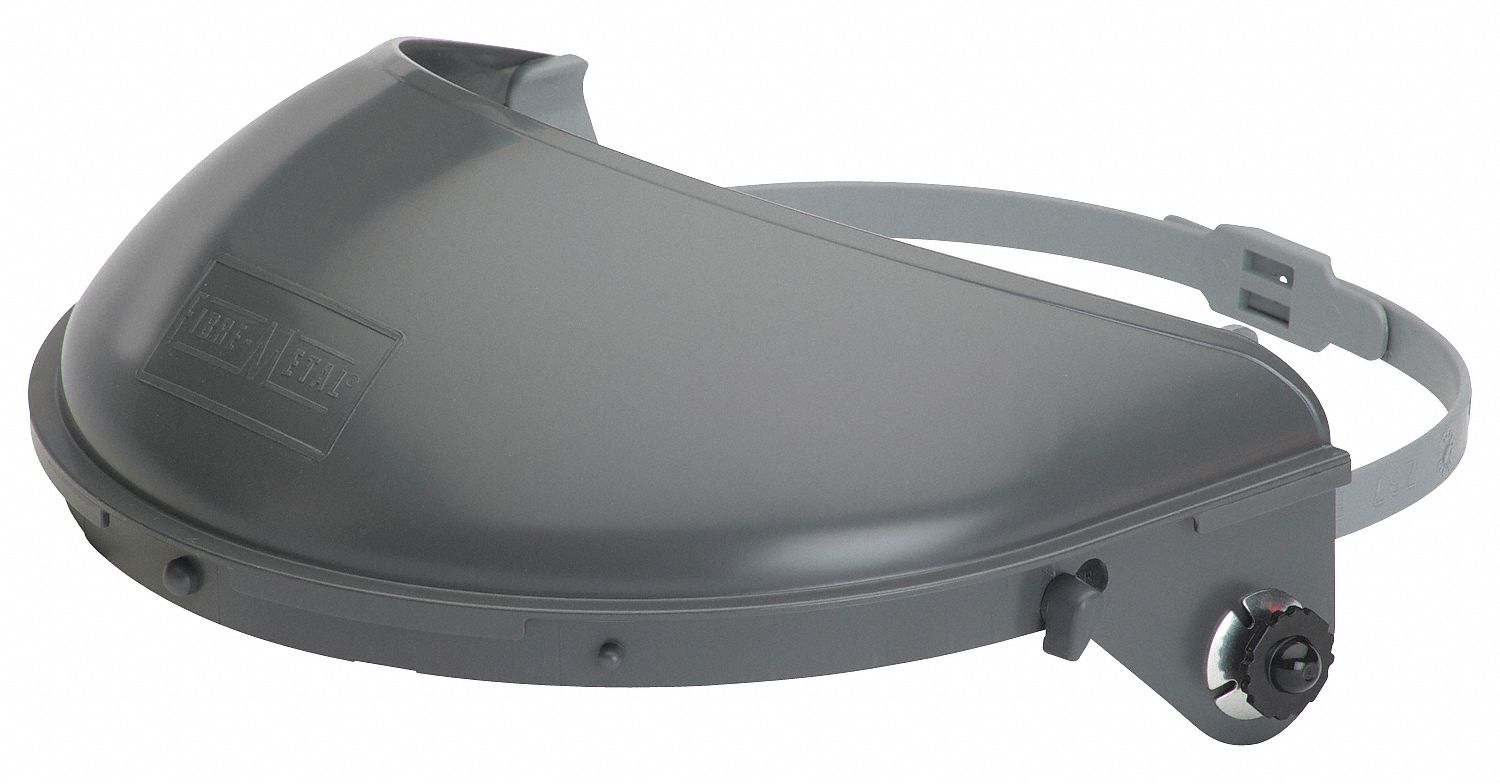 Faceshield Headgear, For Hard Hat, Plastic