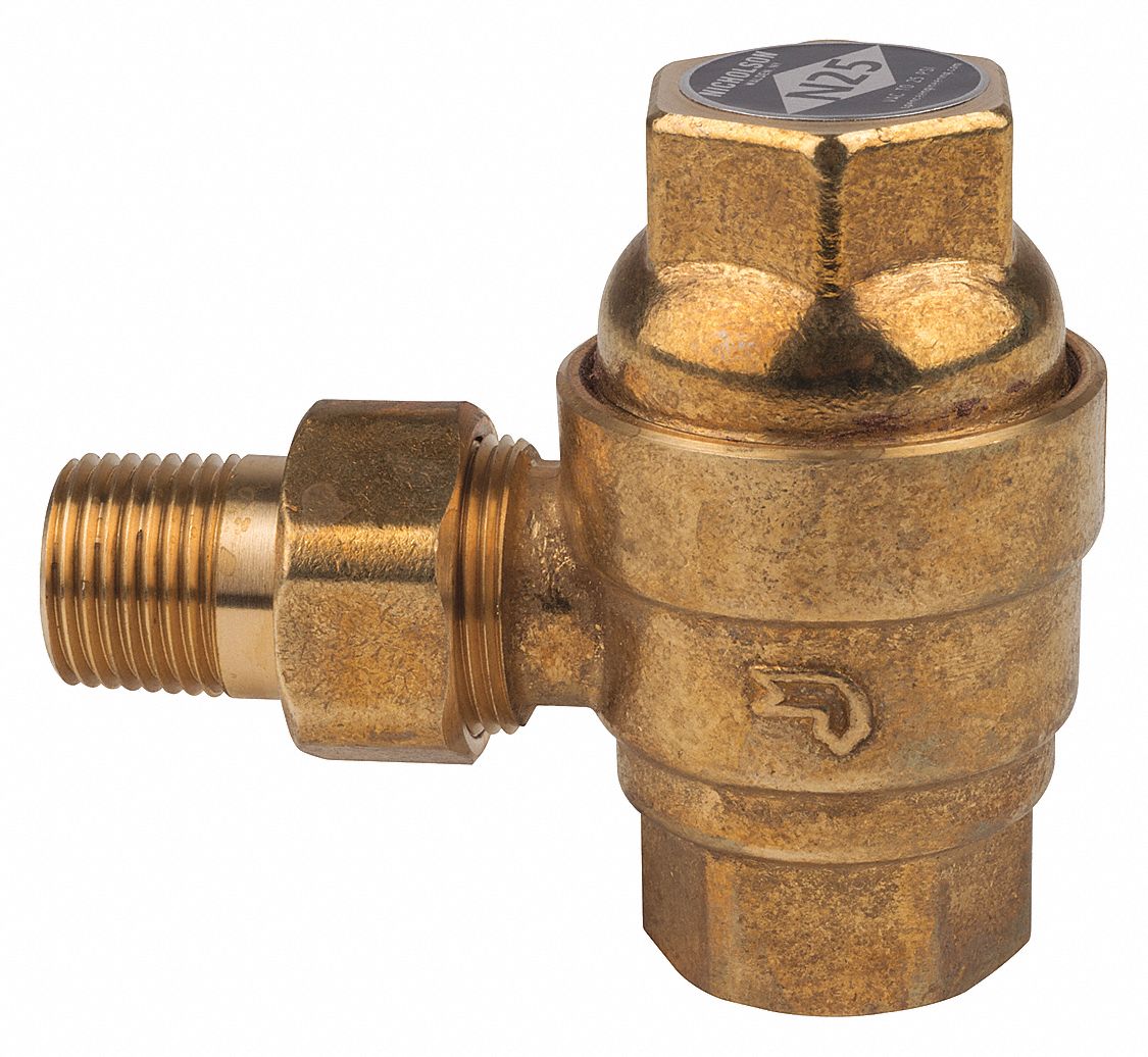 Steam Valve, Size 3/4 In., Threaded