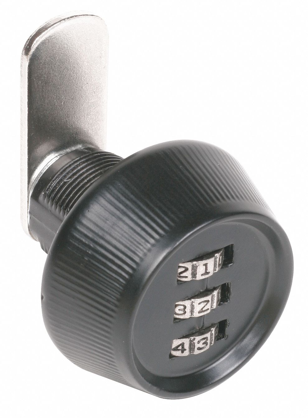 3/4 Black Dial Combination Cam Lock