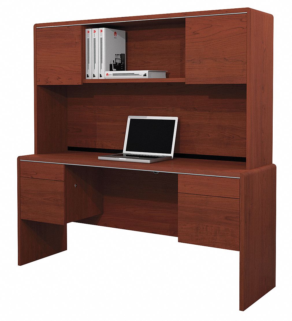 Credenza and Hutch Kit, Bordeaux