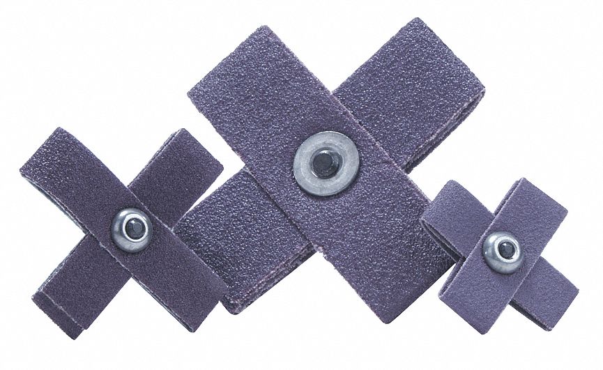 Cross Pad, 2-1/4 x 2-1/4 x 1/2, 80 Grit